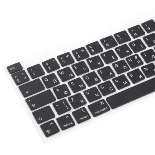 Lot de 10 touches de raccourci pour MacBook A2251, A2289, A2238, A2338, version UK, langue : russe SH40061789-03